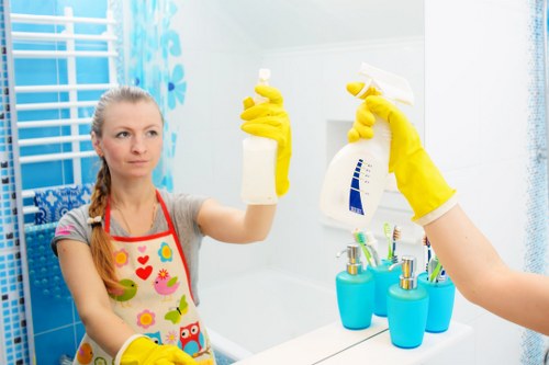 Professional upholstery cleaning for a sofa in Waterloo