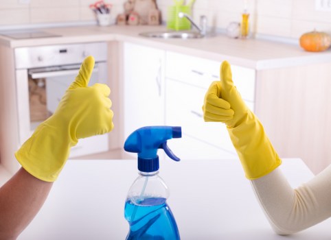 After-hours cleaning setup for a Waterloo business premises