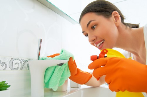 Regular domestic cleaning in Waterloo with attention to access and building entry