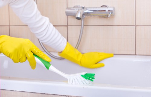 Local domestic cleaner preparing a kitchen and living space in Waterloo