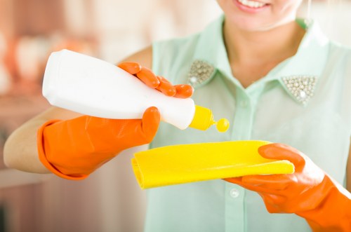 Professional clearance crew removing items from a Waterloo home